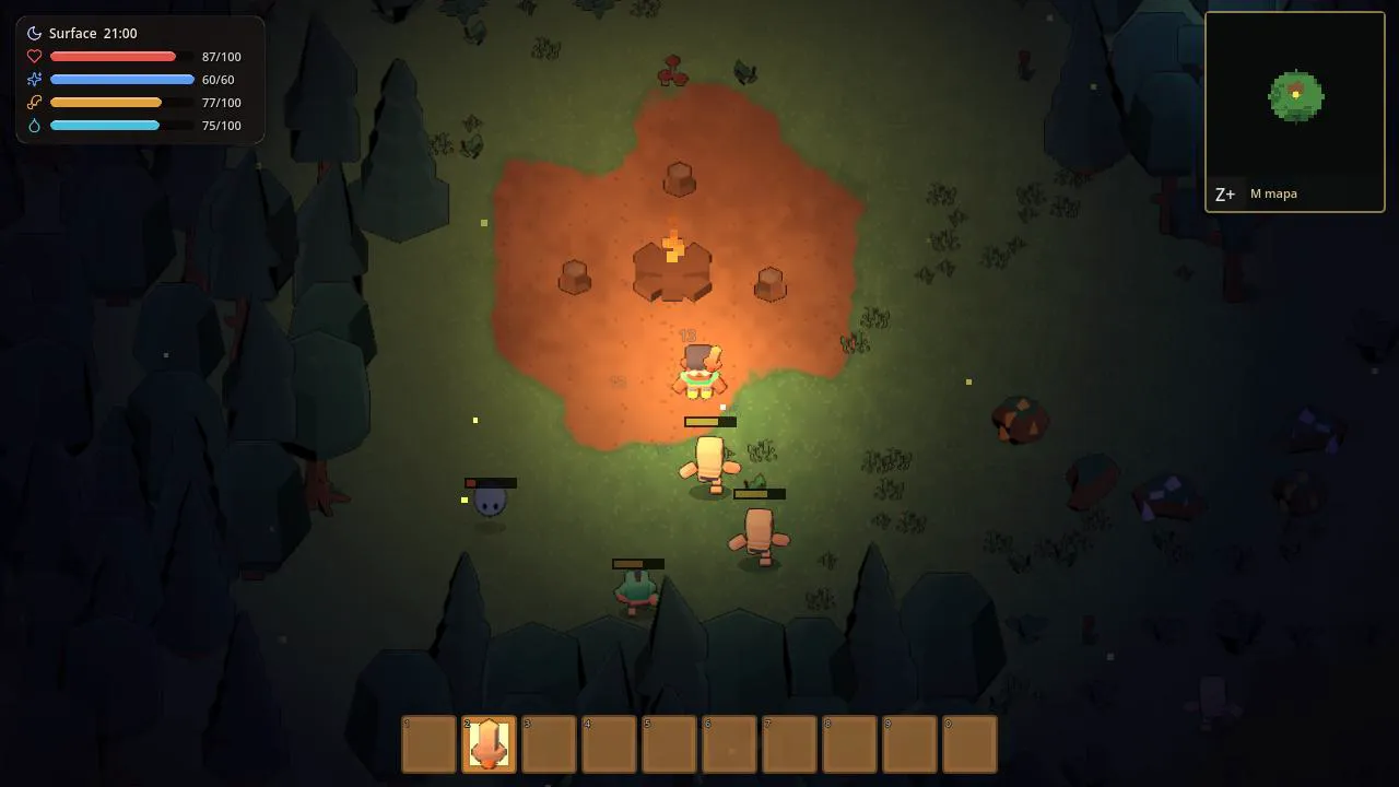 Night raid around the camp fire