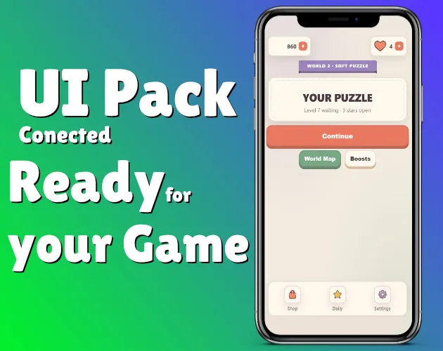 Soft Puzzle UI Flow